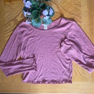 Bouzouki Ruffle Long Sleeve